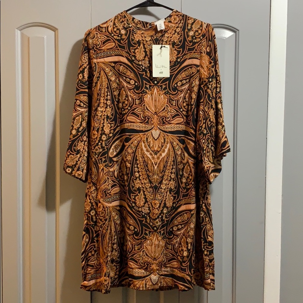 H&M Paisley Print Shift Dress NWT!!!